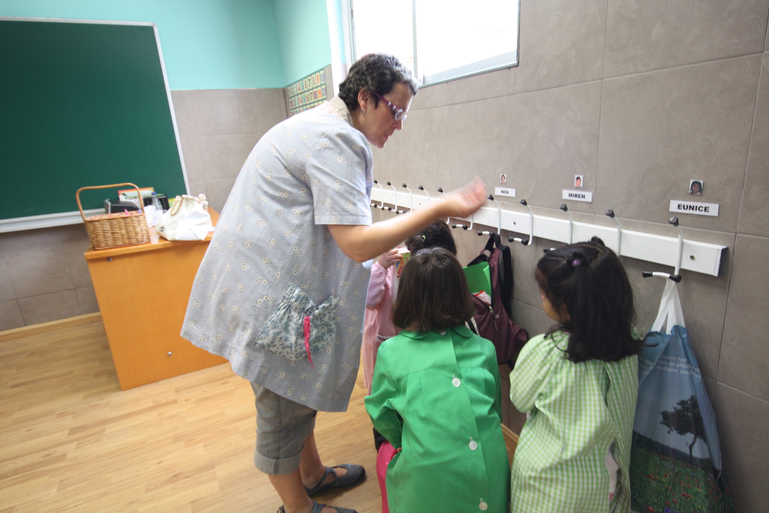 Primer día de colegio (Inauguración)
